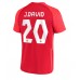 Tanie Strój piłkarski Kanada Jonathan David #20 Koszulka Podstawowej MŚ 2022 Krótkie Rękawy